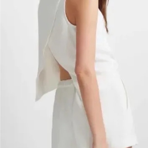 Club Monaco White Romper - Picture 5 of 5